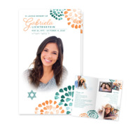 Mosaic Blooms - Orange