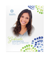 Mosaic Blooms - Lime