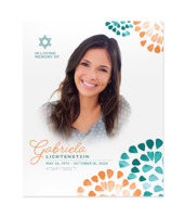 Mosaic Blooms - Orange