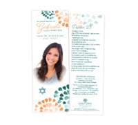 Mosaic Blooms - Orange