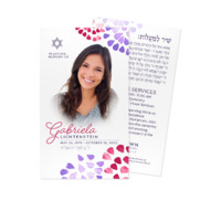 Mosaic Blooms - Raspberry