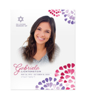 Mosaic Blooms - Raspberry