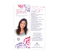 Mosaic Blooms - Raspberry