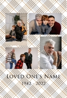 Tan Plaid - 4 Photos