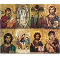 Orthodox Saints - 8 Assorted