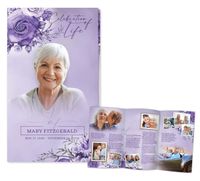 Rose Initials - Lavender