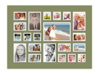 21 Photo Collage - Moss Mat