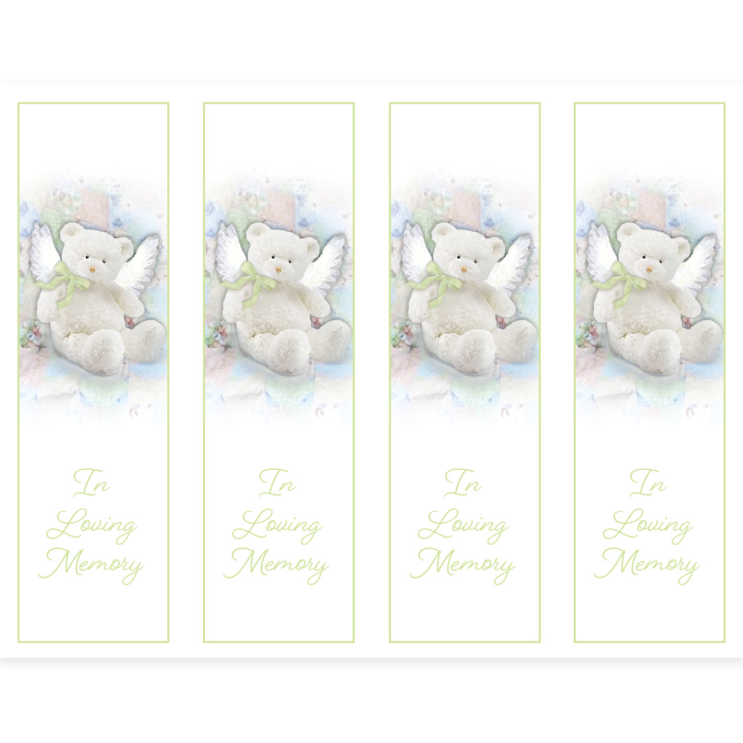 Angel Bear Bookmark