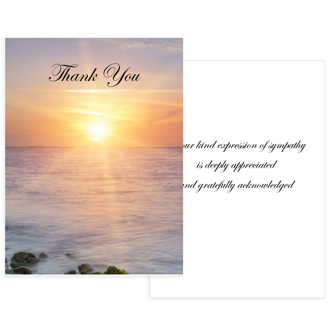 Beyond the Sunset Acknowledgment