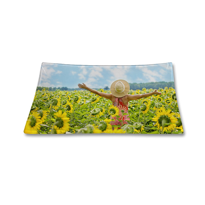 Sublimation Blank Glass Plates - 5.25" x 7.75" Rectangle