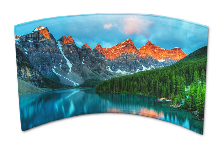 Curved Award Glass 10x7 Sublimation Blank