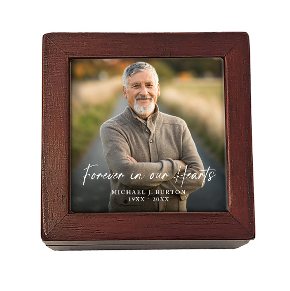 Keepsake Memory Box – Personalized Photo Gift (2x2)