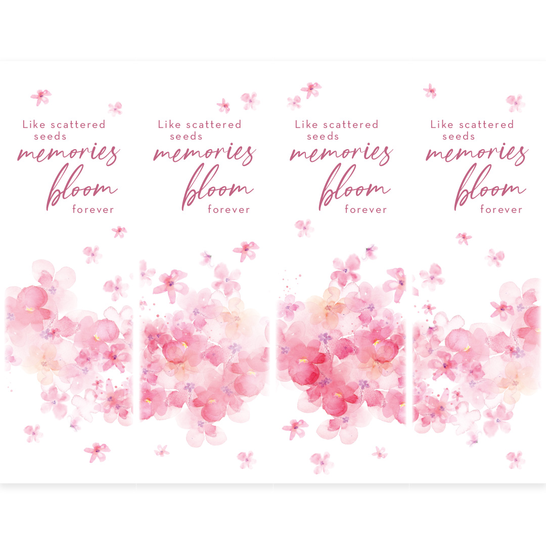 Cherry Blossoms - Pink Bookmark