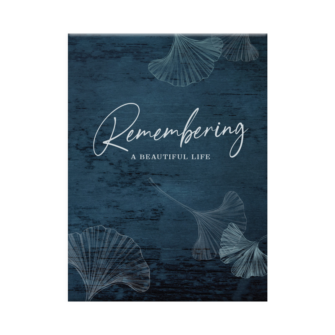 Ginkgo Leaves Register Book