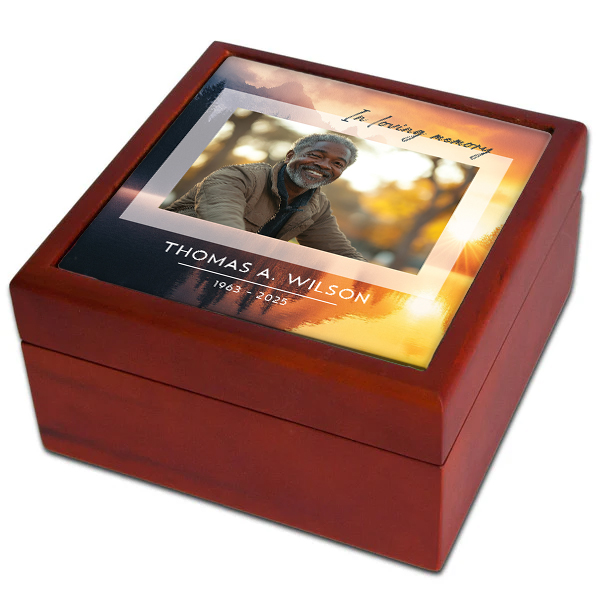Wooden Memory Boxes
