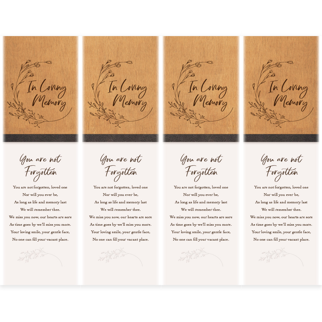 Rustic Wood Bookmark
