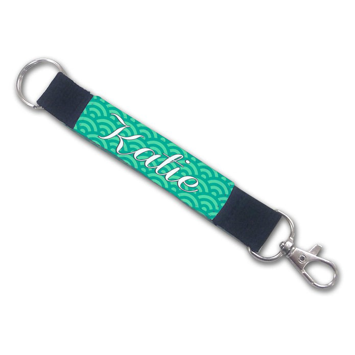 Sublimation Blank Personalized Fabric Key Chain-Key Fob