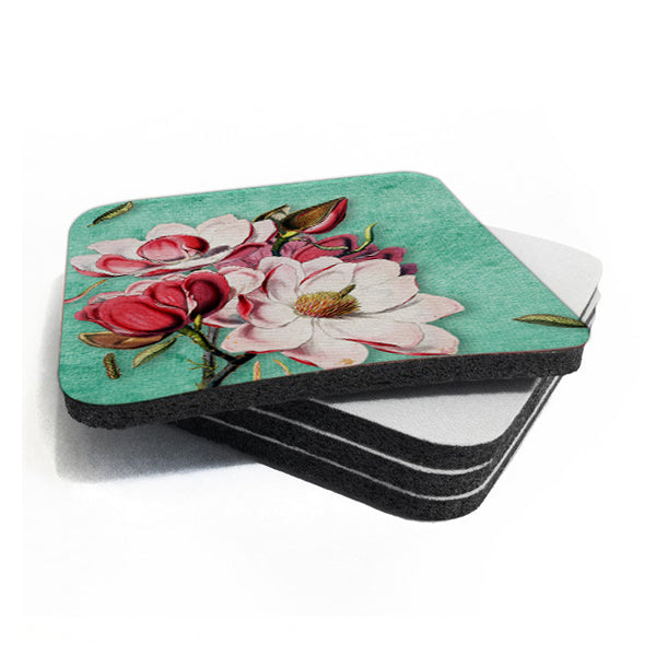 Sublimation Blank Mousepad Coasters - 3.75" x 3.75" x 1/8" Square