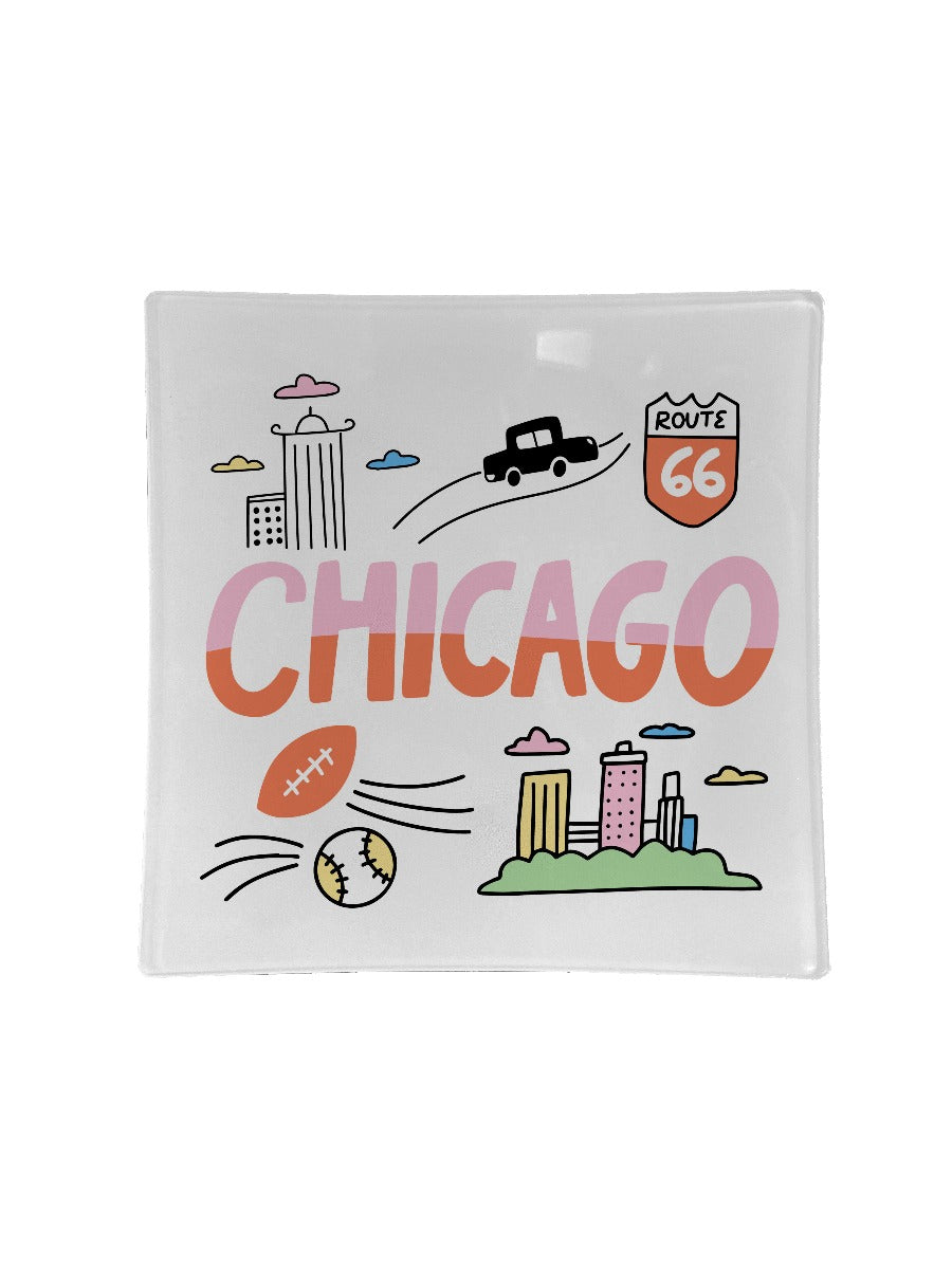 Sublimation Blank Glass Plates - 8" Square