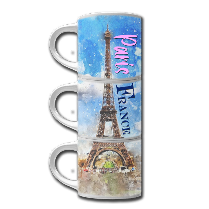 Sublimation Blank 15oz Stackable Ceramic Mugs