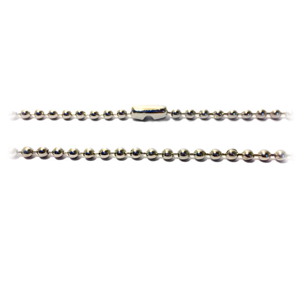 24" Silver Ball Chain Necklace