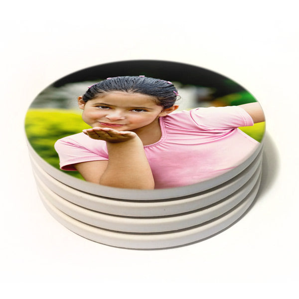 Sandstone Coasters Round Sublimation Blanks