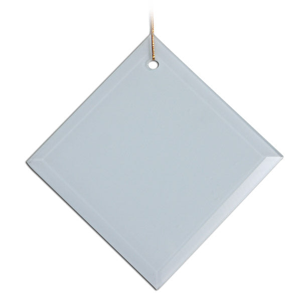 Sublimation Blank Diamond Glass Ornaments