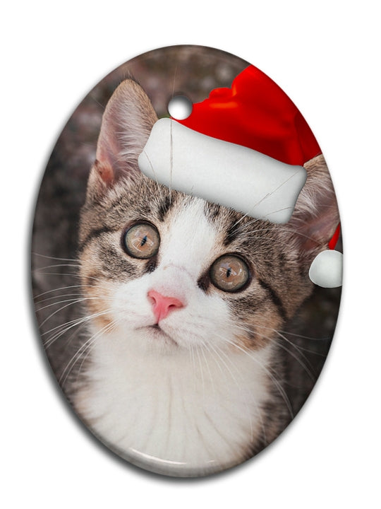 Sublimation Blank Porcelain Oval Portrait Ornaments