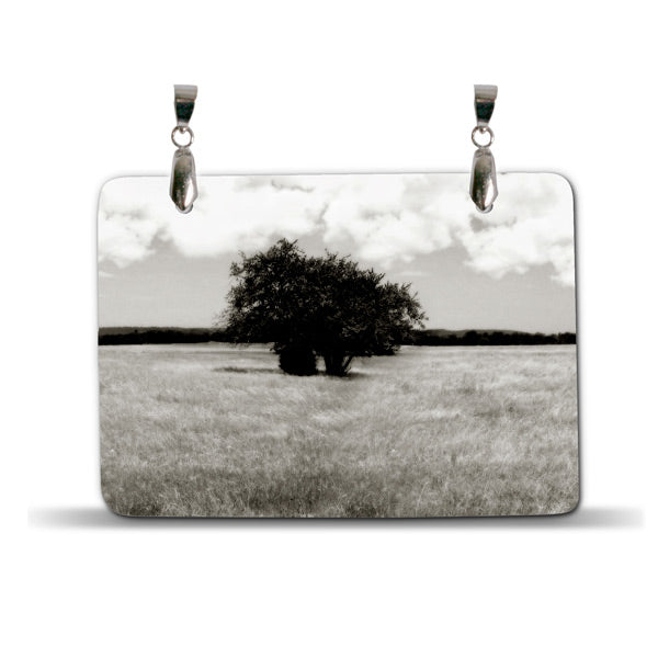 Rectangle Shell Pendant - Sublimation Blank