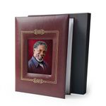 96S Maroon Window Frame Book