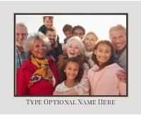 Single Matted Landscape Photo