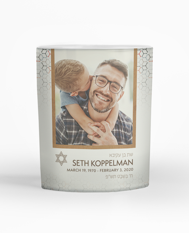 Fuzed™ Glass Candle