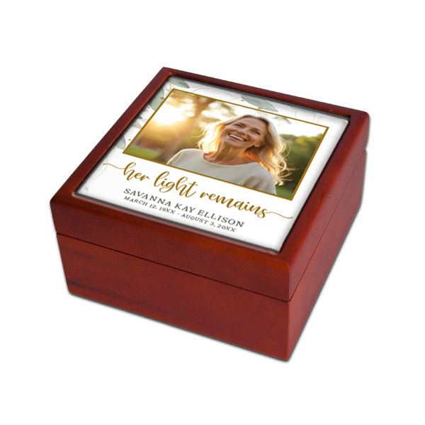 Memory Box – Personalized Photo Gift (4x4)