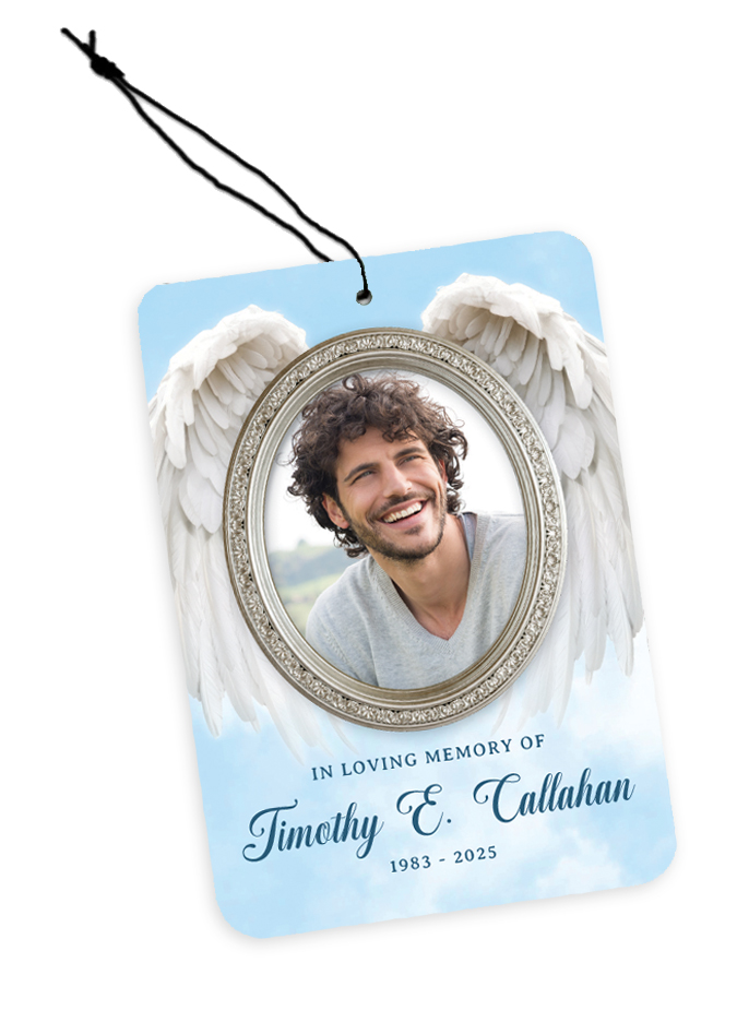 Remembrance Photo Memorial Air Freshener – Personalized Scent Keepsake 2