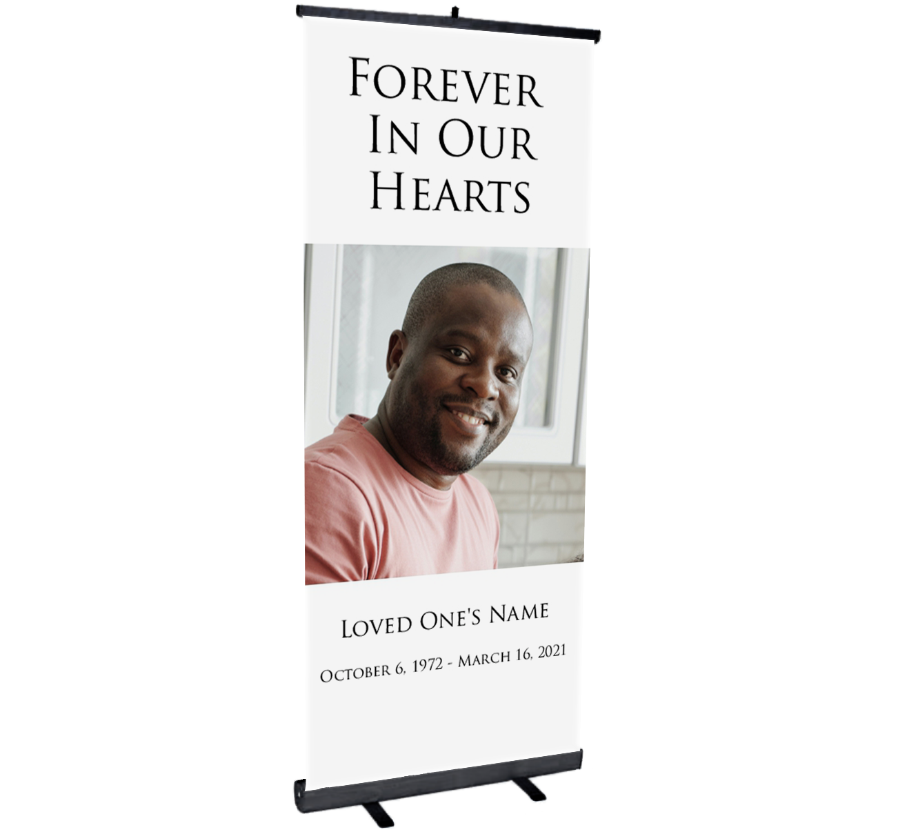 Retractable Tribute Banner 2