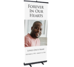 Retractable Tribute Banner 2