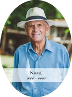 Oval - Name/Dates