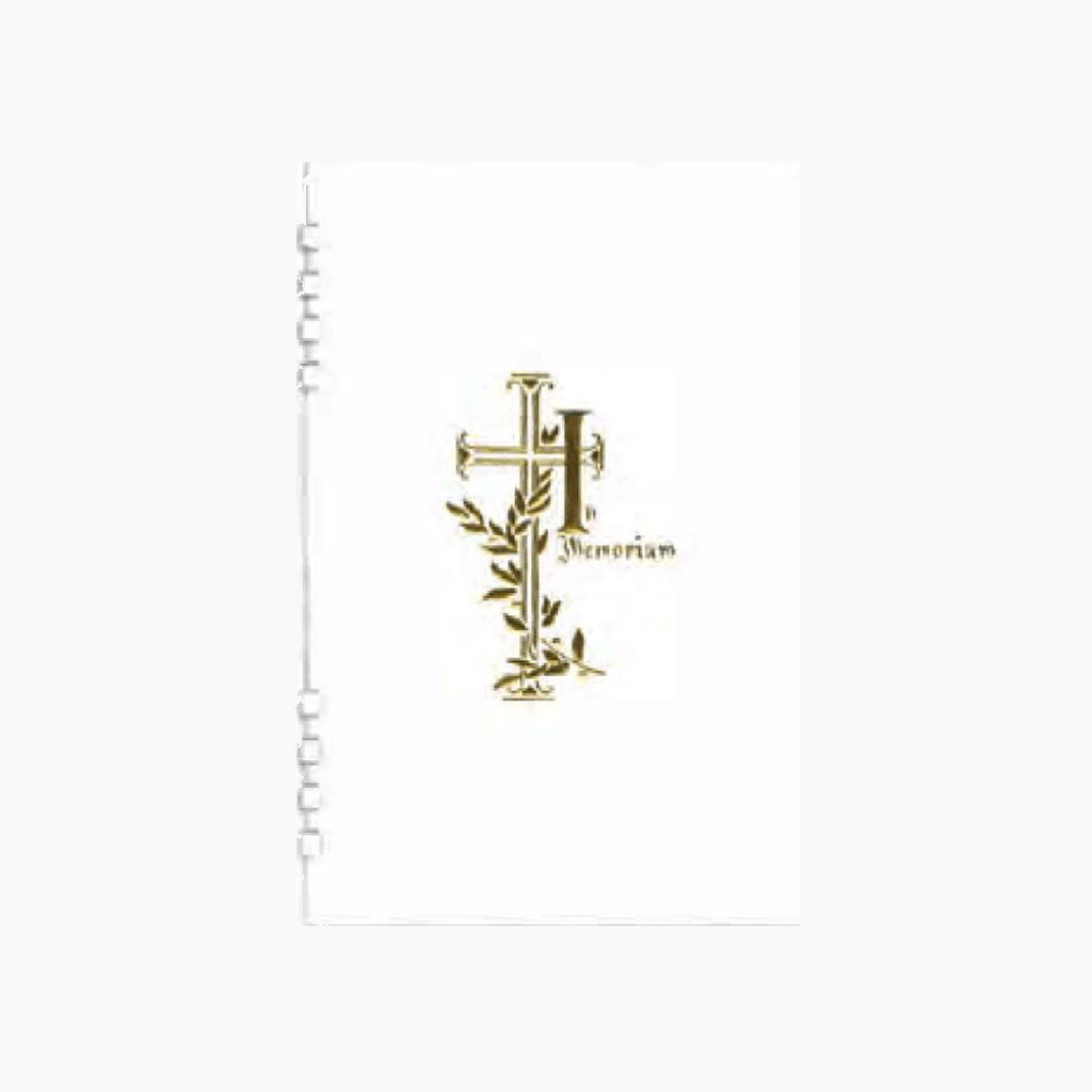 Gold Cross 8-Ring Register Book