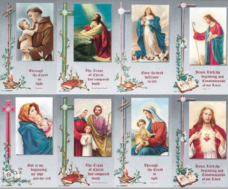 Eternity 8-up Prayer Cards