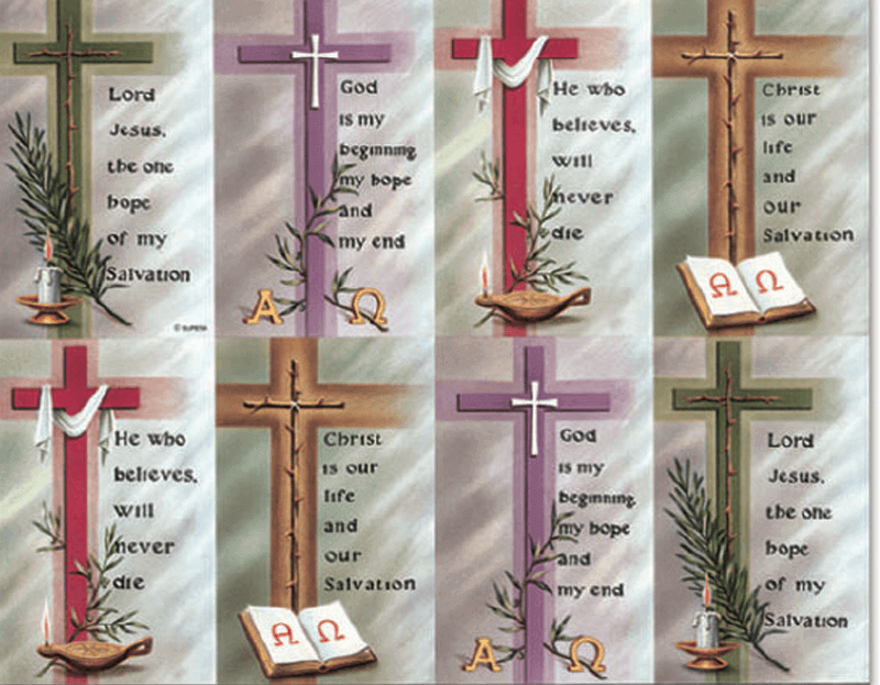 Pieta 2 - 8-up Prayer Cards