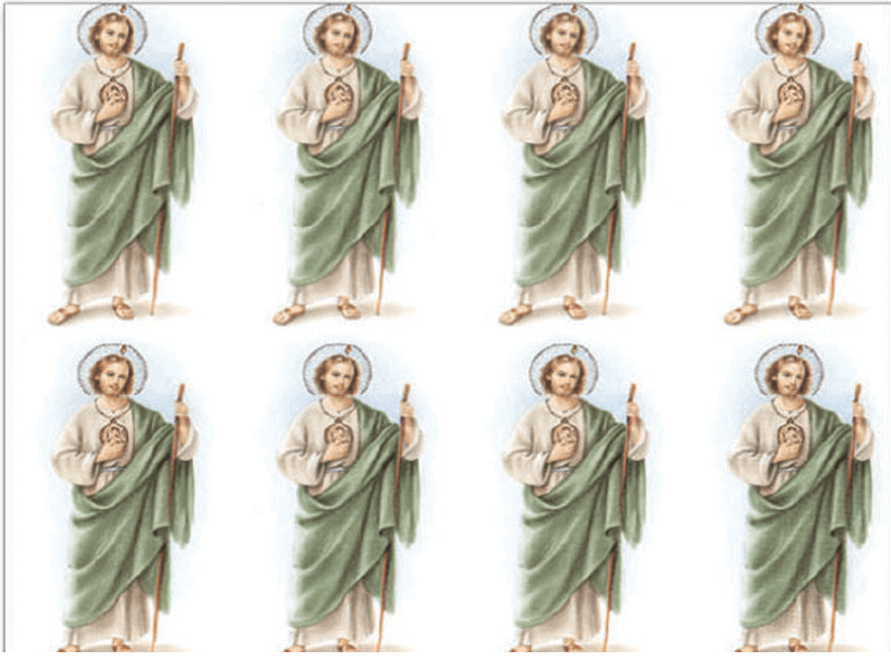 St. Jude 8-up Prayer Cards