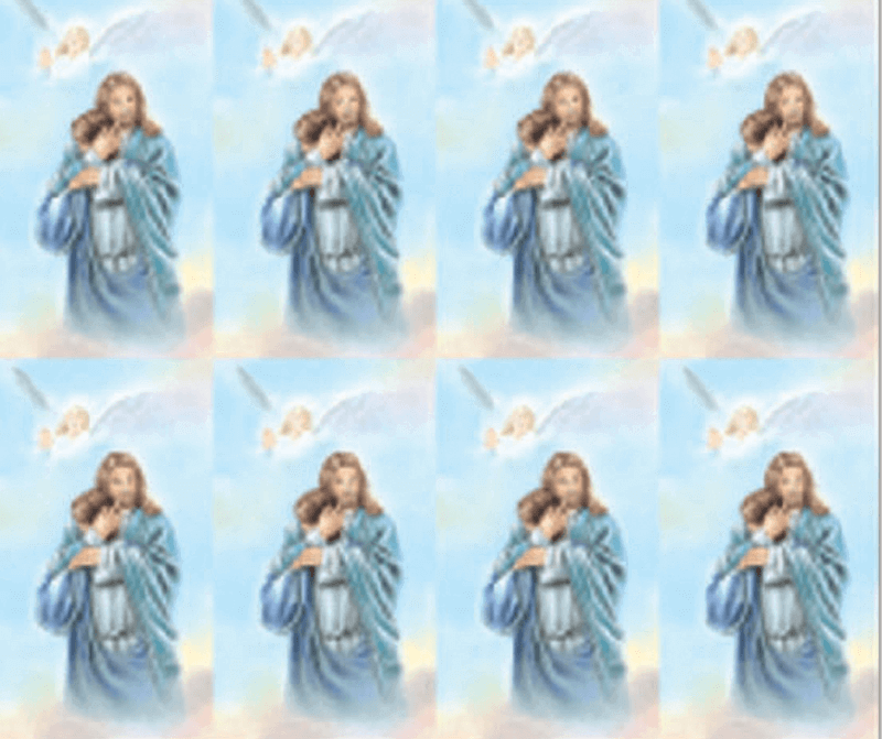 Paradise 8-up Prayer Cards