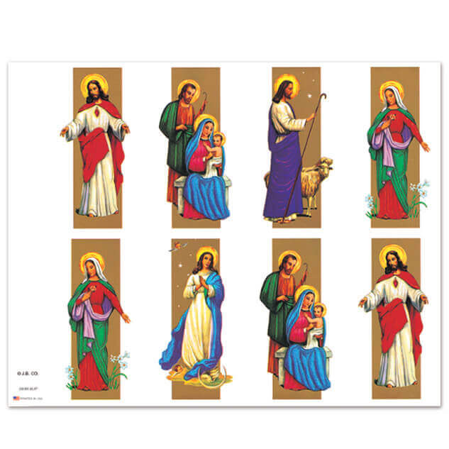 280M Assorted Subjects 8-up Prayer Cards