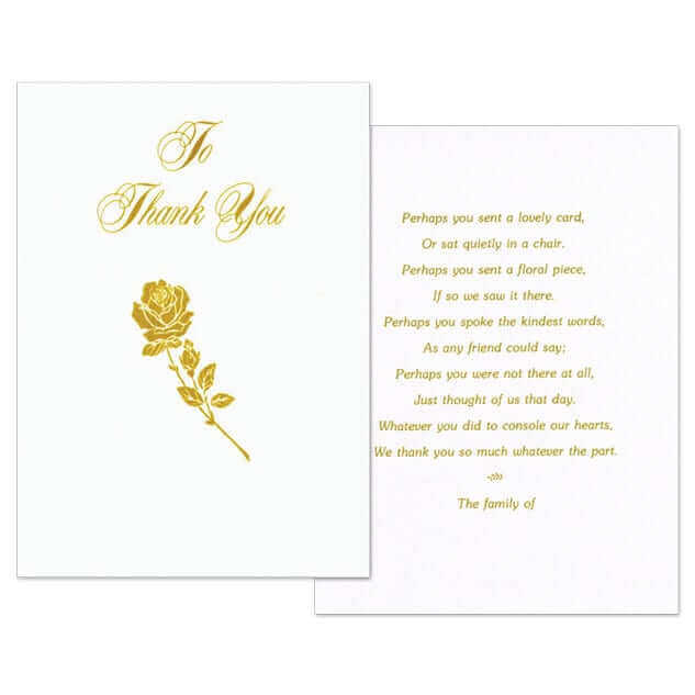 281 Acks - Classic Acknowledgment