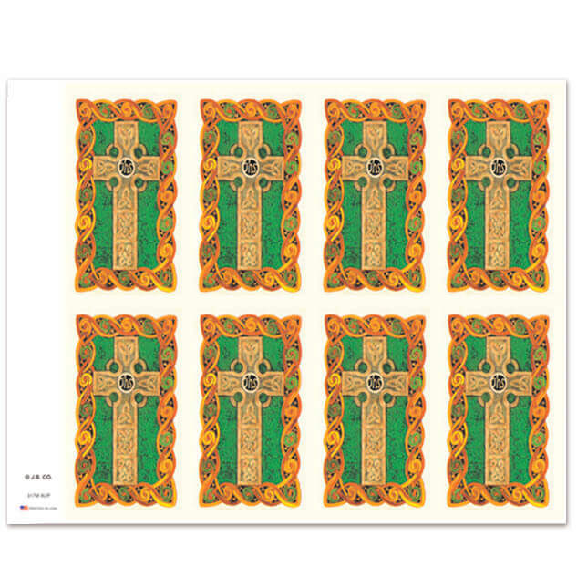 Celtic Cross 8-up Prayer Cards