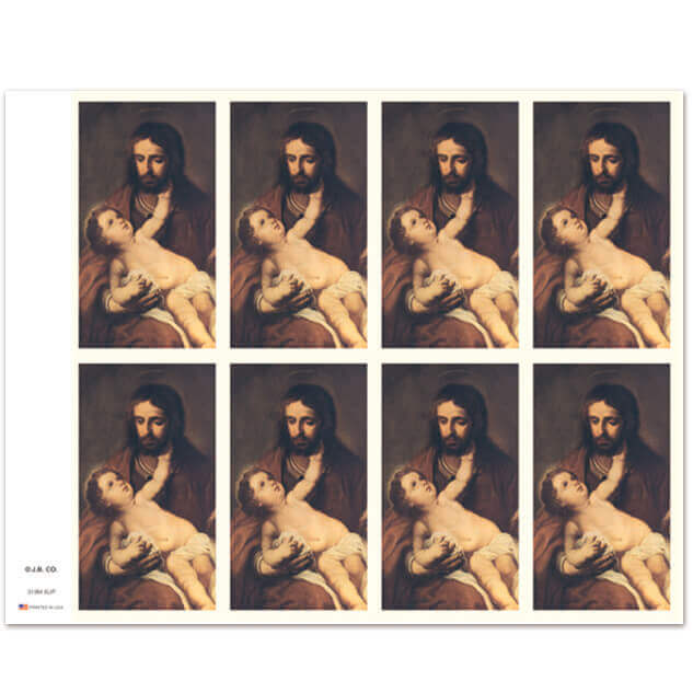 St. Joseph 8-up Prayer Cards