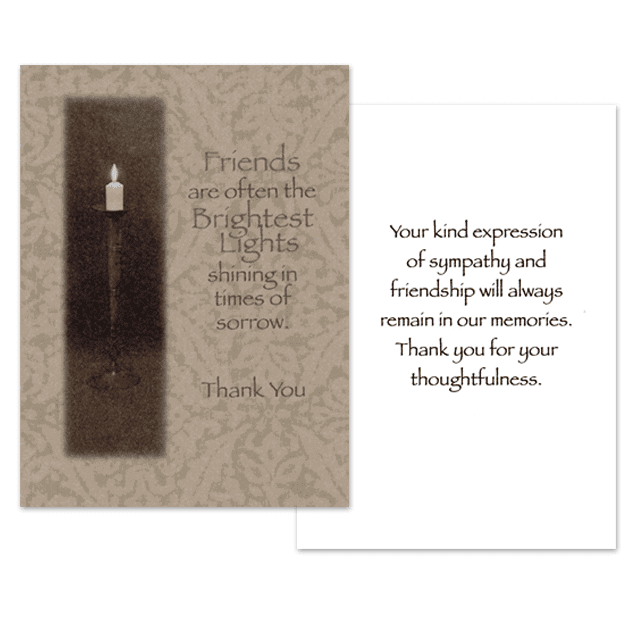 Candlelight Acknowledgment