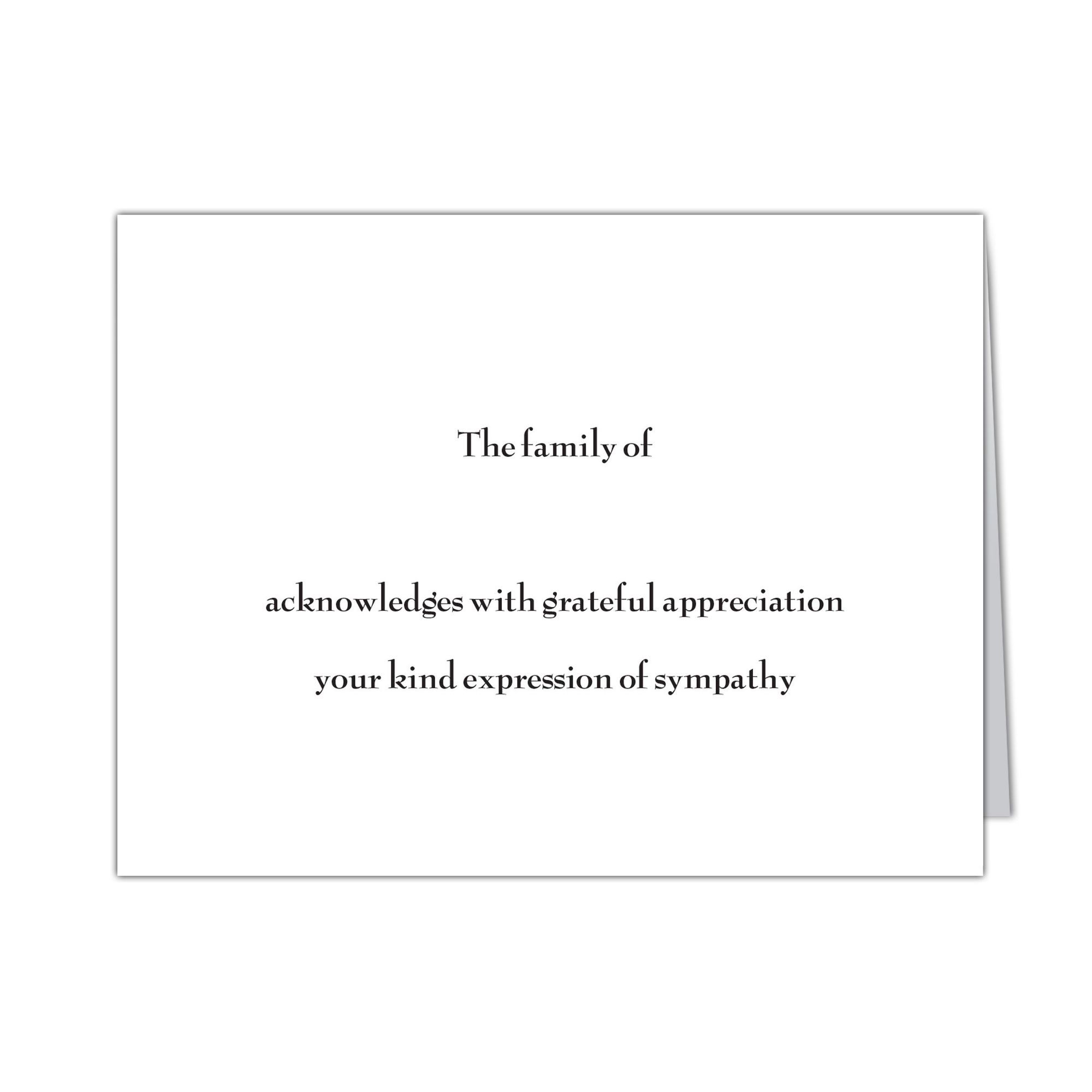 52 Acks - Formal Acknowledgment
