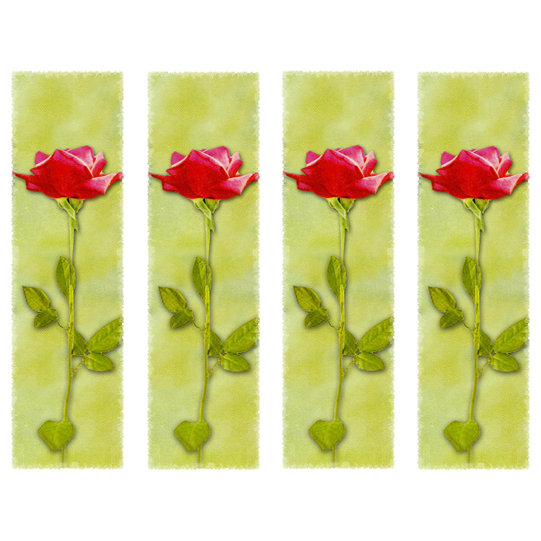 Red Rose Bookmark
