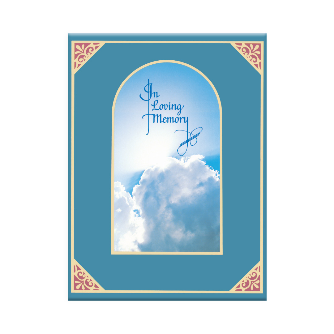 Fluffy Clouds Register Book